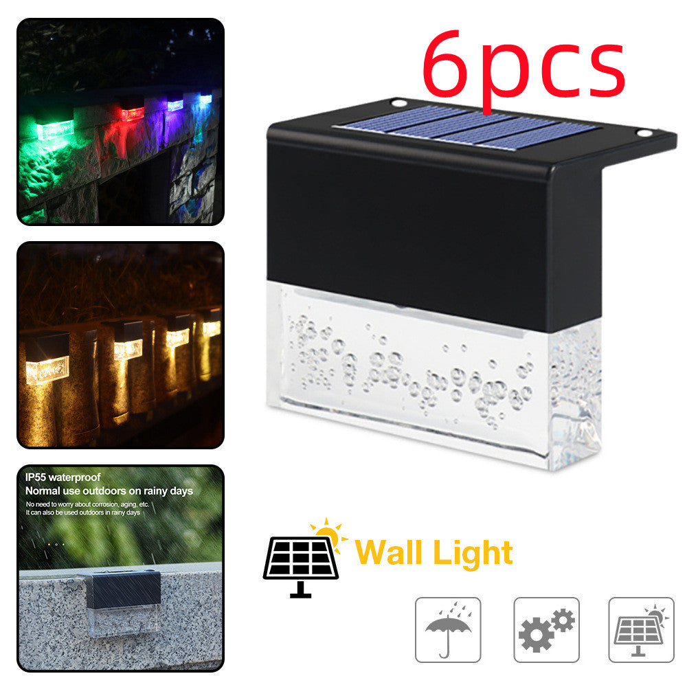 Crystal Glow Solar Step Light
