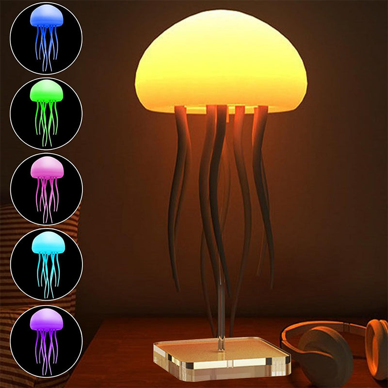 CalmGlow Jellyfish Lamp
