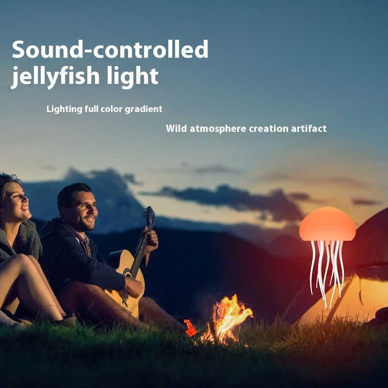 CalmGlow Jellyfish Lamp