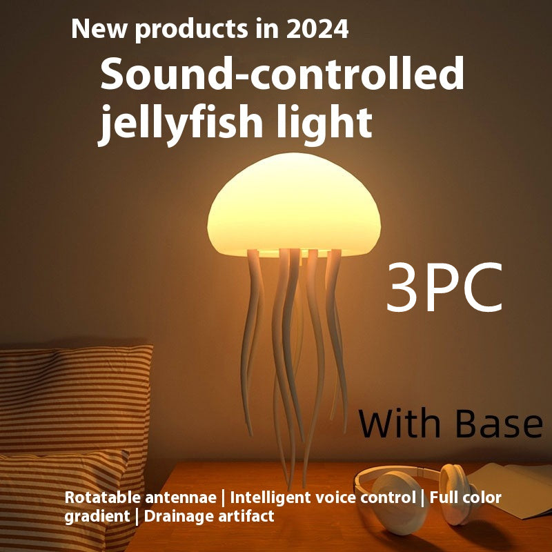 CalmGlow Jellyfish Lamp